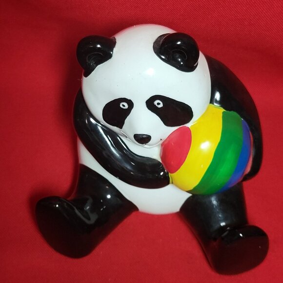 Vintage Omnibus Panda Wall Hanging Decor 1983 - Picture 3 of 12